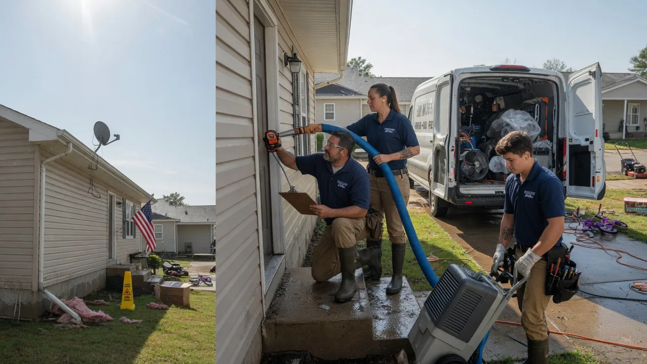 Ceiling Water Damage Restoration in Utica, PA near me
