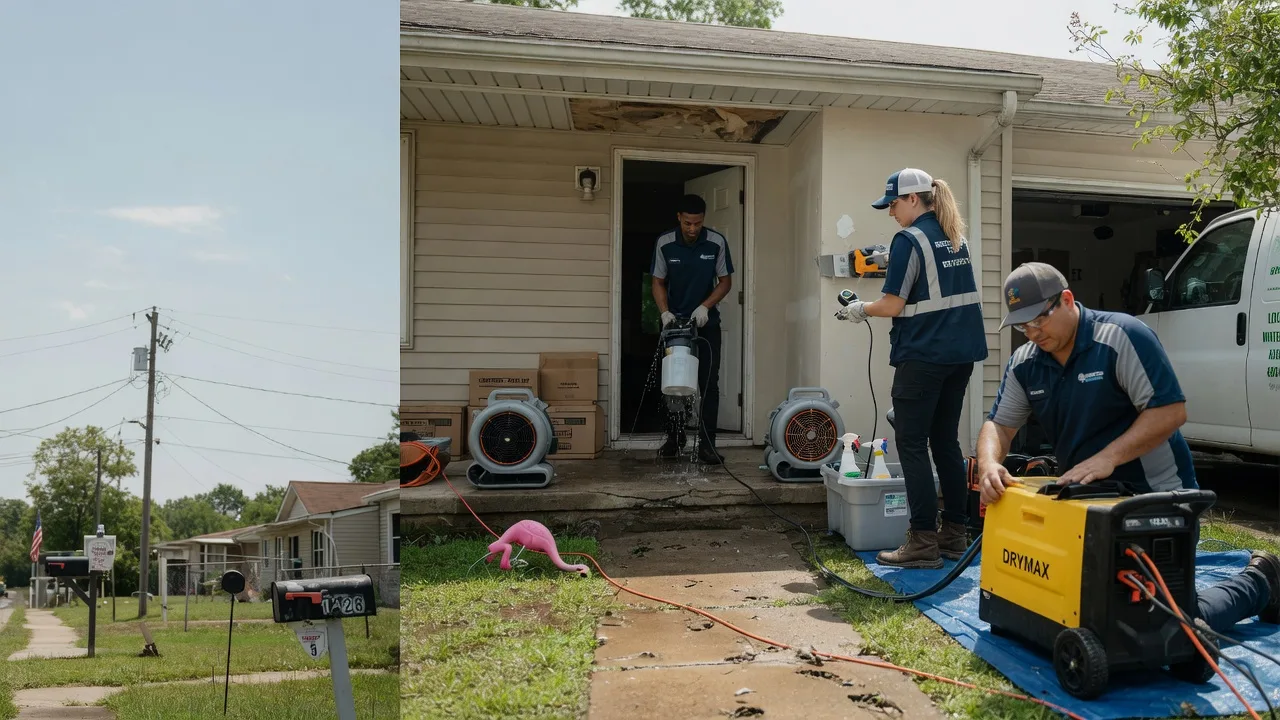 Storm Damage Water Removal in Utica, PA near me